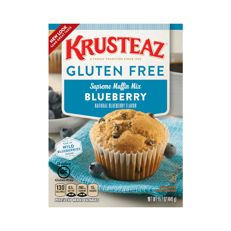 Krusteaz Gluten Free Wild Blueberry Muffin Mix