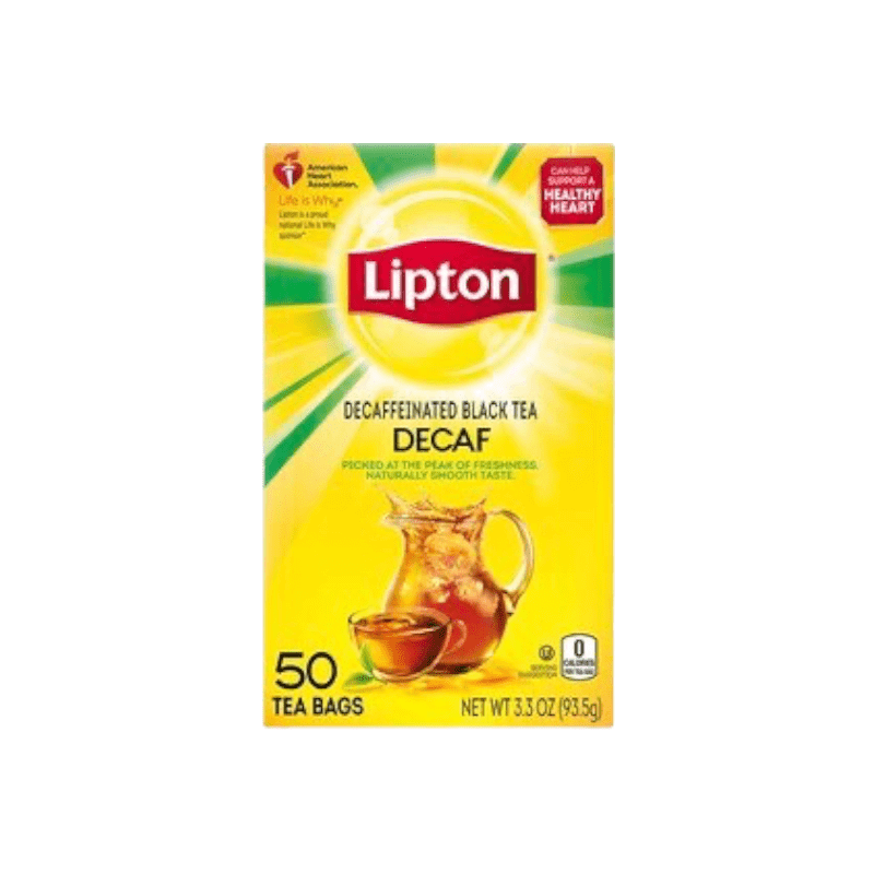 Lipton Decaffeinated Black Tea Decaf