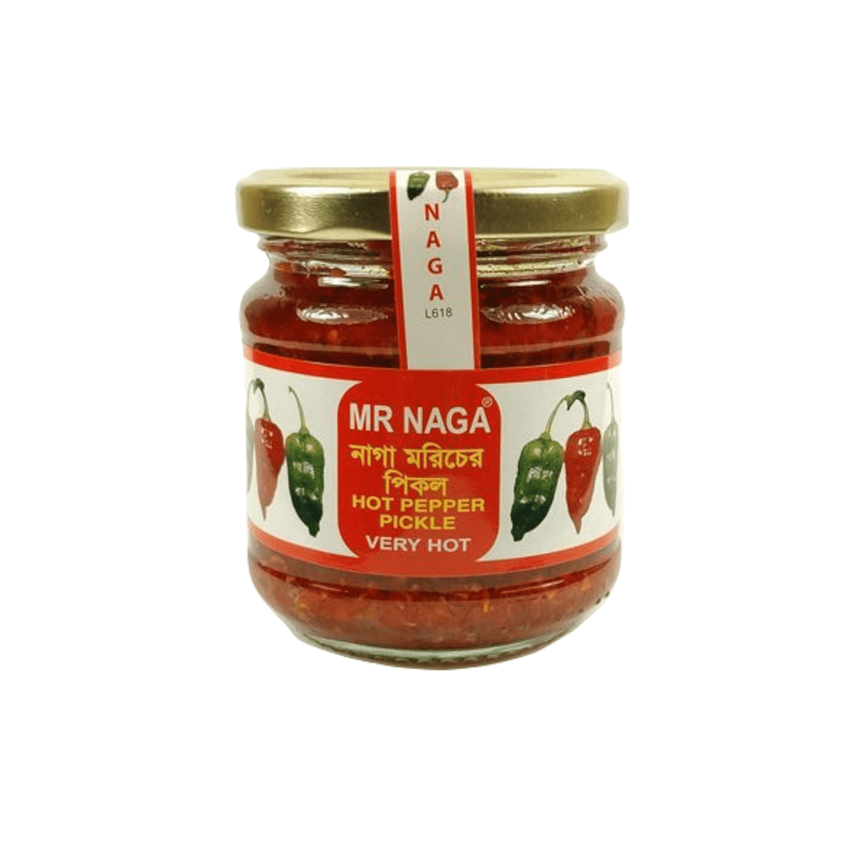 MR NAGA Hot Pepper Pickle Very Hot