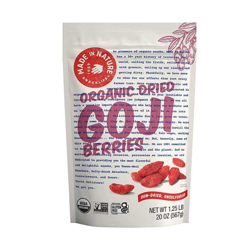 Made In Nature Organic Dried Goji Berries