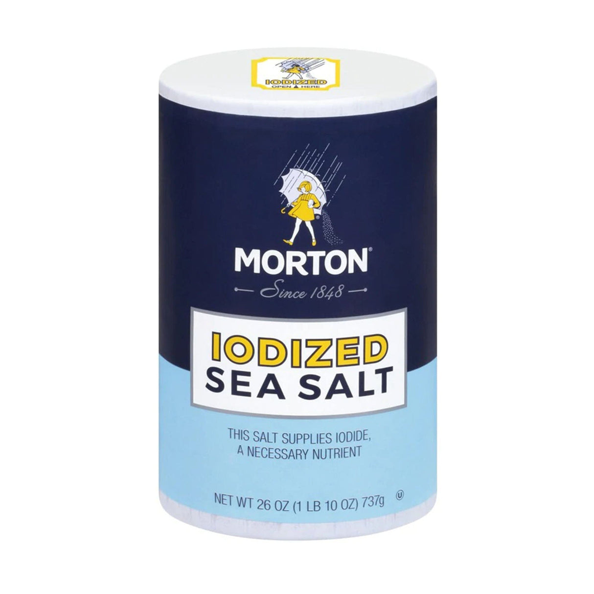 Morton Iodized Sea Salt