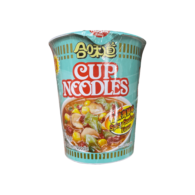 Nissin Cup Noodles Spicy Seafood Flavor