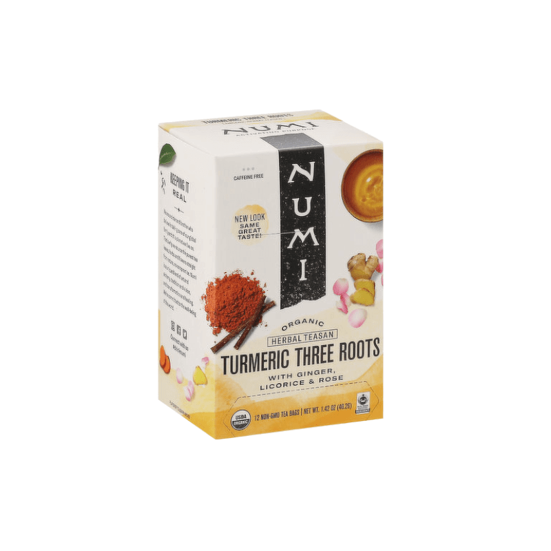 Numi Organic Herbal Teasan Turmeric Three Roots