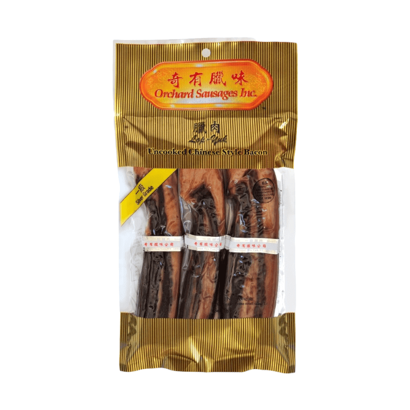 Orchard Sausages Chinese Style Bacon (Silver Grade, Half Slice)