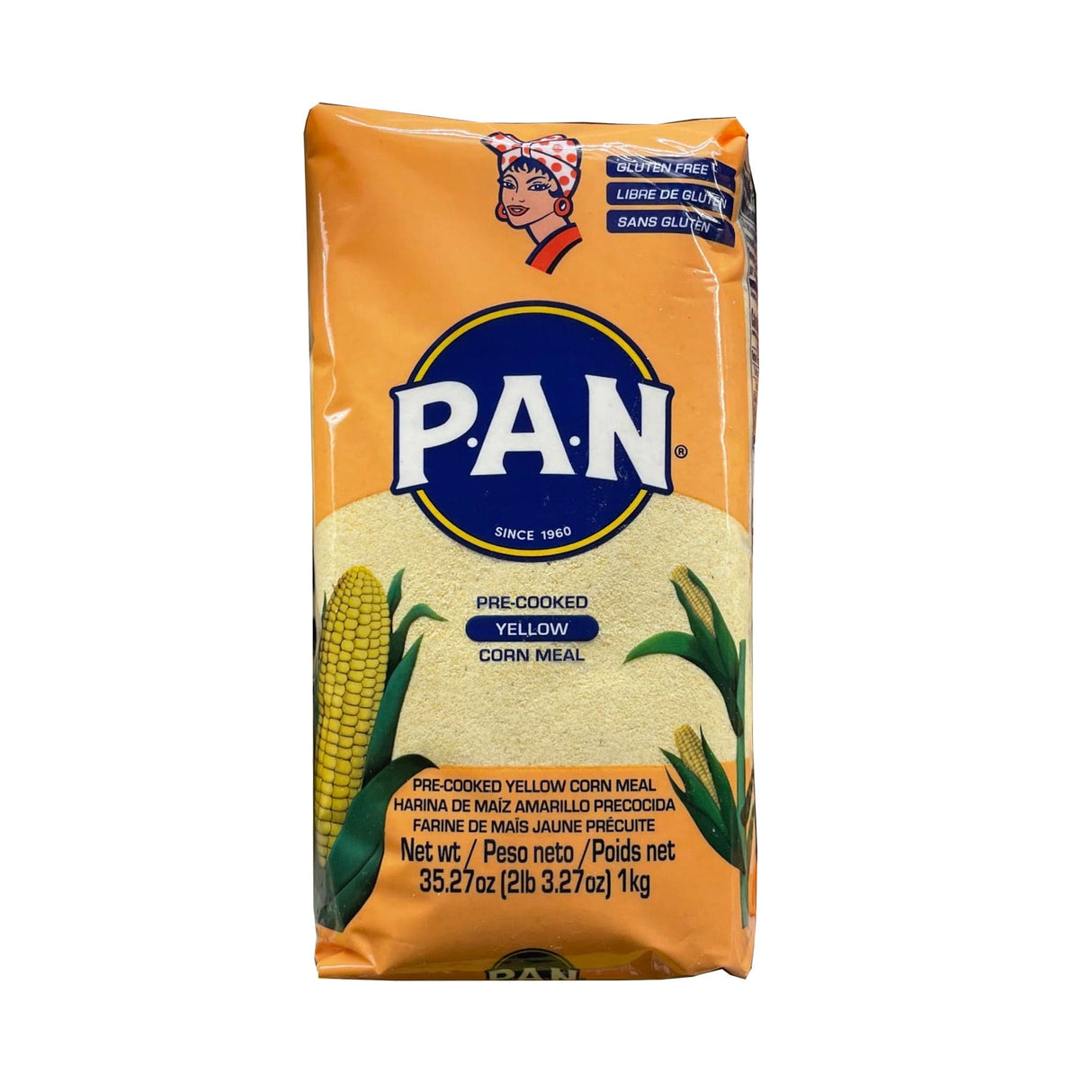 Pan Yellow Corn Meal Pre-Cooked