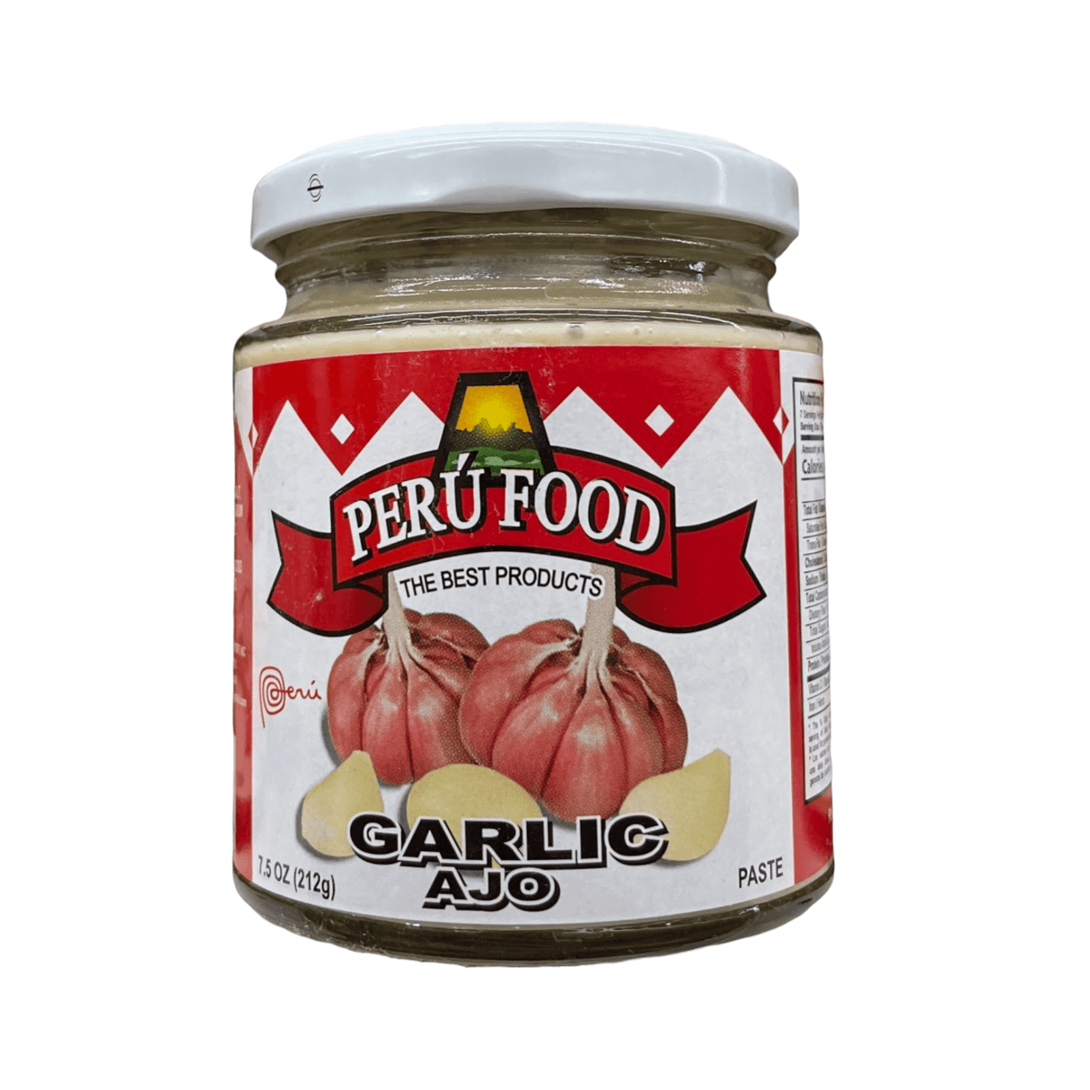 Peru Food Garlic (Ajo) Paste