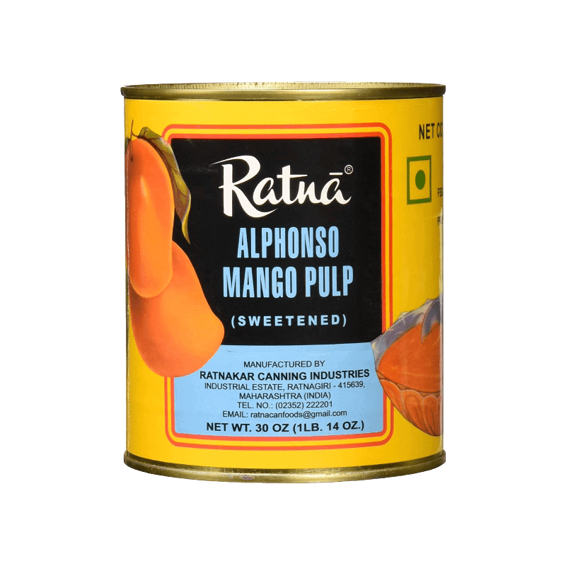 Ratna Alphonso Mango Pulp (Sweetened)