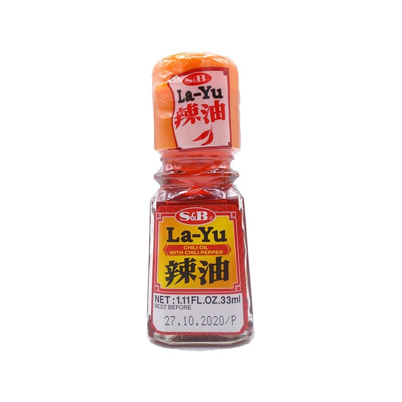 S&B La-Yu Chili Oil With Chili Pepper