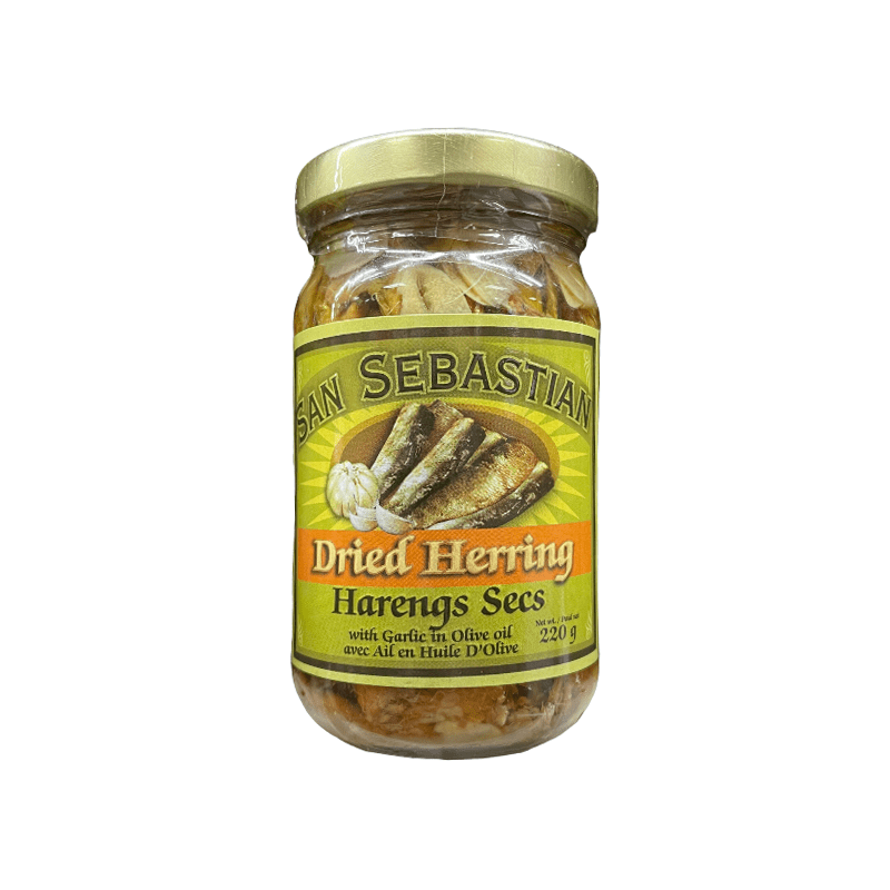 San Sebastian Dried Herring with Garlic and Olive Oil