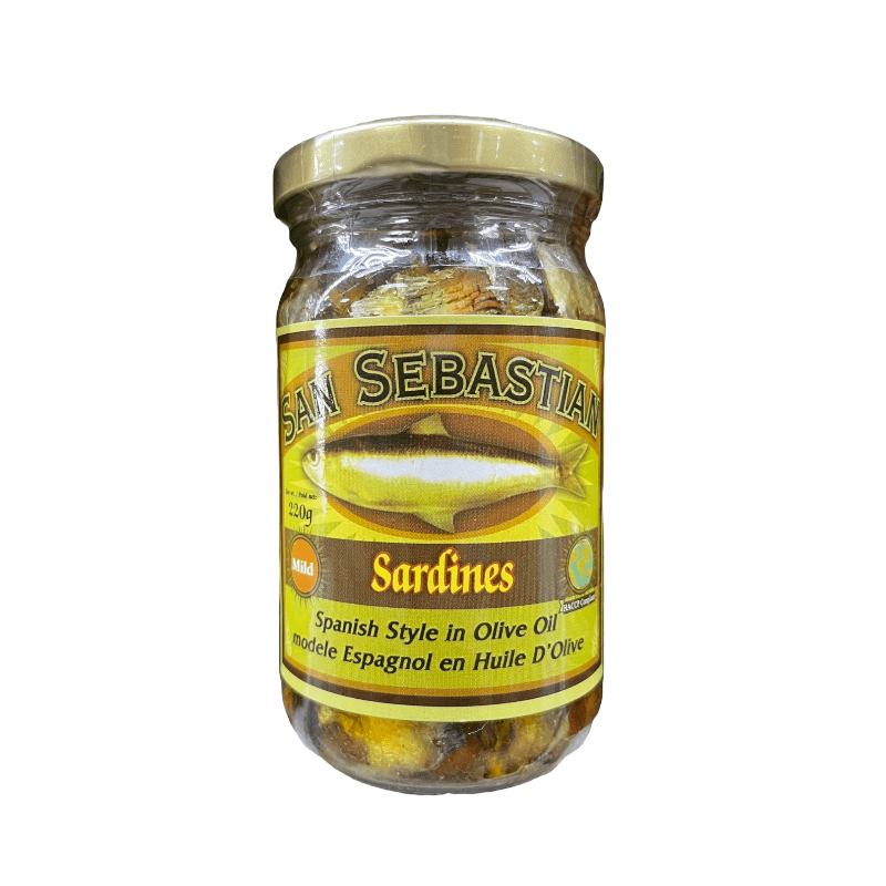 San Sebastian Sardines Spanish Style In Olive Oil (Mild)