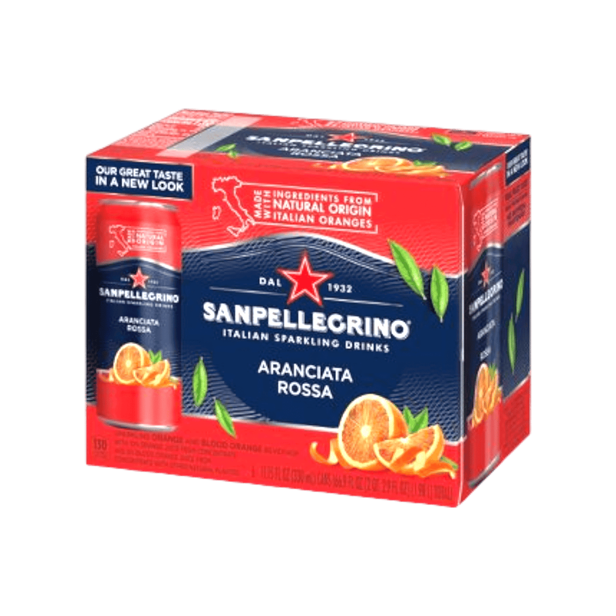 Sanpellegrino Aranciata Rossa Italian Sparkling Beverage