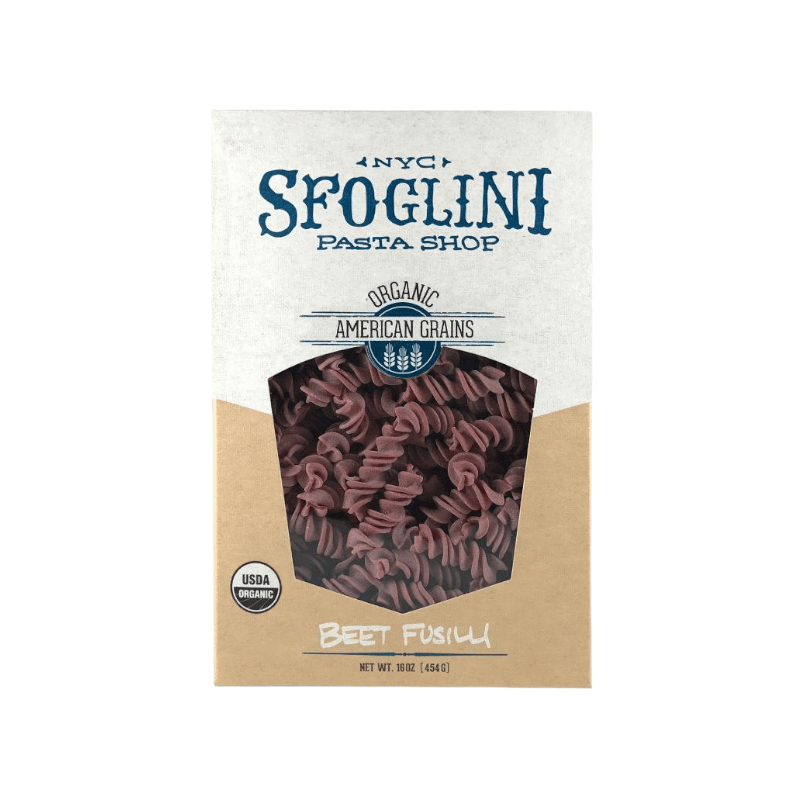 Sfoglini Pasta Organi Beet Fusilli