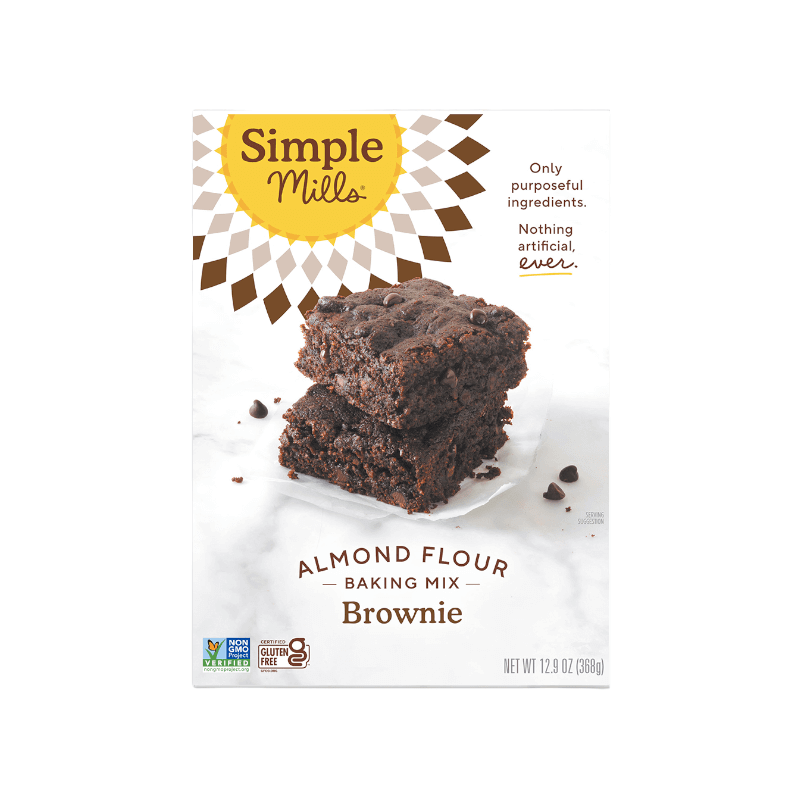 Simple Mills Almond Flour Baking Mix Brownie