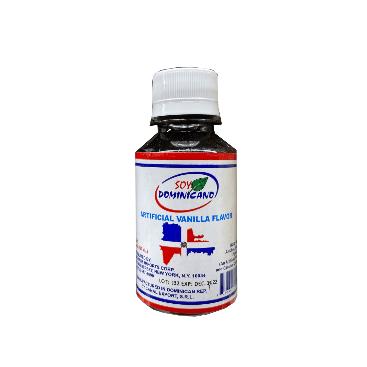 Soy Dominicano Artificial Black Vanilla Flavor