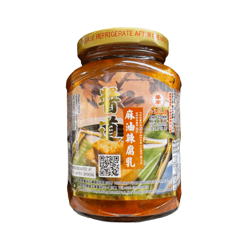 Hwa Nan Food Fermented Bean Curd with Sesame Oil