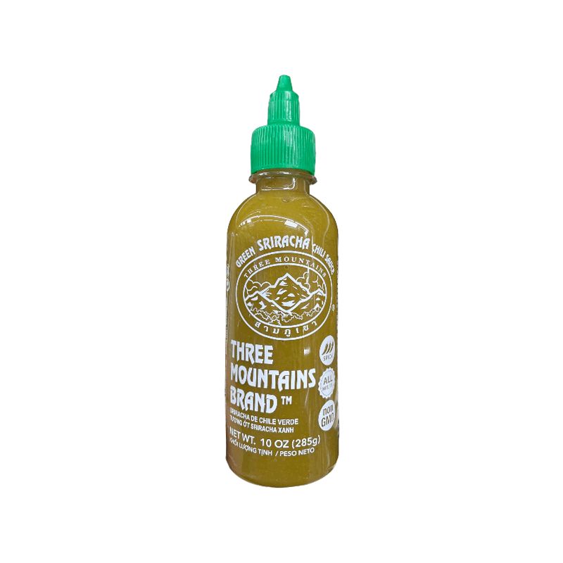 Three Mountains Brand, Sauce Sriracha Yellow, 10 Ounce