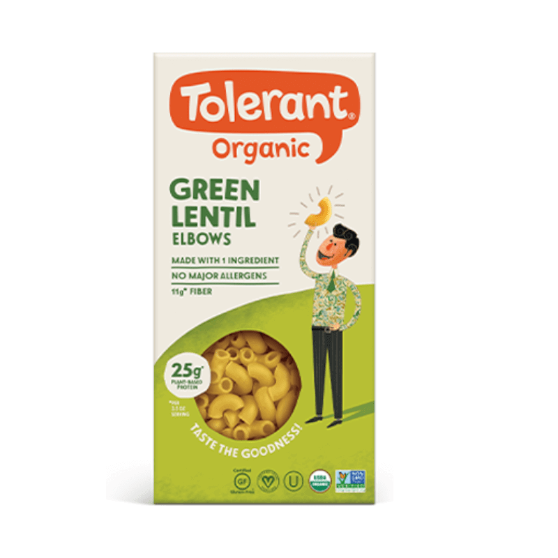 Tolerant Organic Green Lentil Elbows