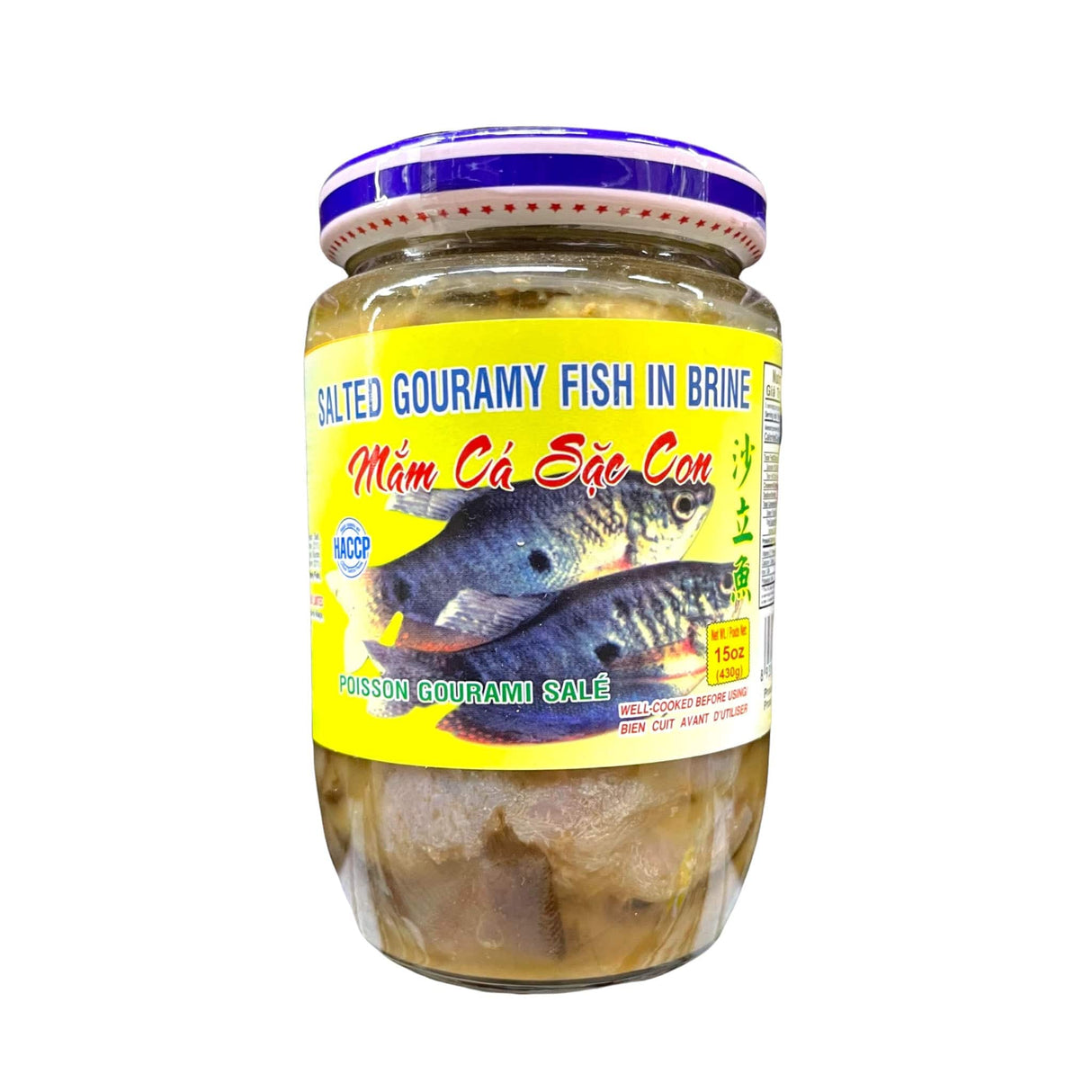 Vasi Food Salted Gouramy Fish in Brine