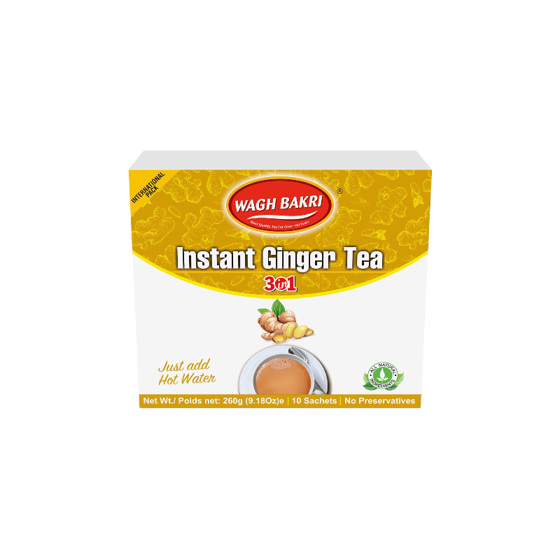Wagh Bakri Instant Ginger Tea 3 in 1