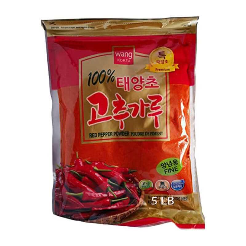 Wang Korea Premium Red Pepper Powder (Fine) (Case/6 Pcs)
