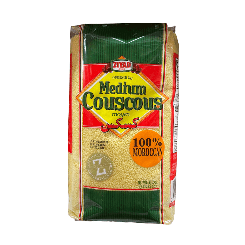 ZIYAD BRAND Premium Medium Couscous Moyen 100% Moroccan – ZHICAY FOODS