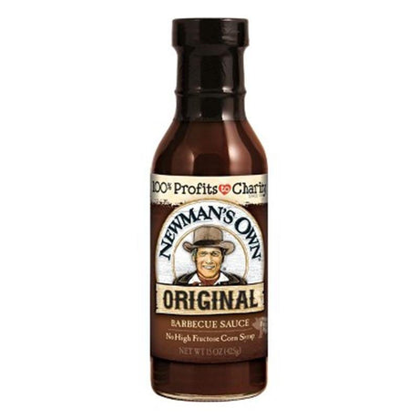 BBQ Sauce, Steak Sauce, Wing Sauce & Liquid Smoke - Newman's Own Original BBQ Sauce