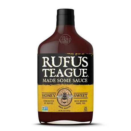 BBQ Sauce, Steak Sauce, Wing Sauce & Liquid Smoke - Rufus Teague Honey Sweet BBQ Sauce