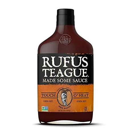 BBQ Sauce, Steak Sauce, Wing Sauce & Liquid Smoke - Rufus Teague Touch O' Heat BBQ Sauce