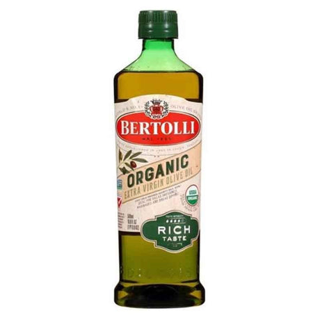 Bertolli Organic Extra Virgin Olive Oil Rich Taste - hot sauce market & more