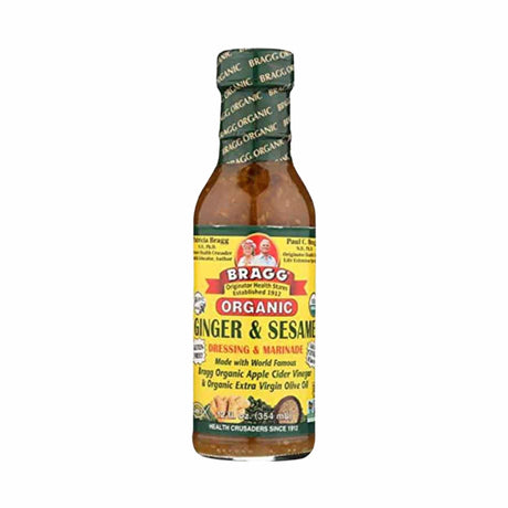 Bragg Organic Ginger & Sesame Dressing & Marinade - hot sauce market & more