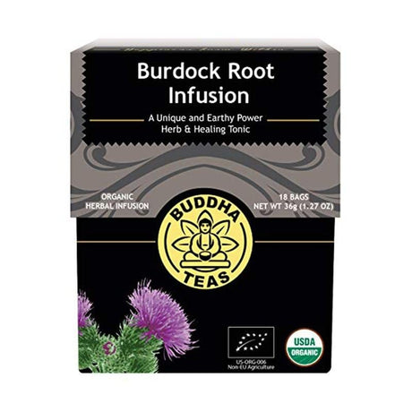 Buddha Teas Organic Burdock Root Tea - hot sauce market & more
