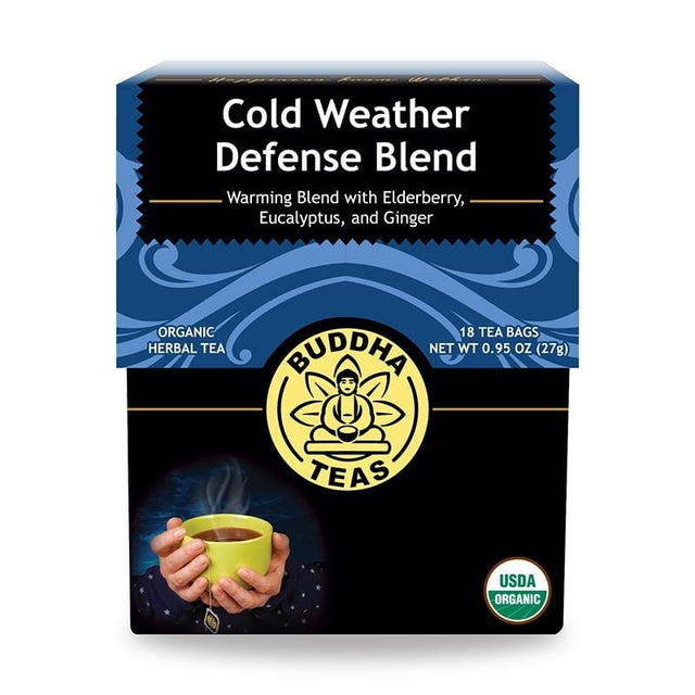 Buddha Teas Organic Cold Weather Defense Blend Tea - hot sauce market & more