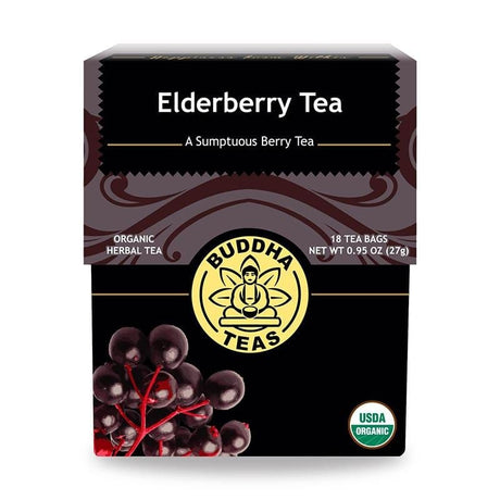 Buddha Teas Organic Elderberry - hot sauce market & more