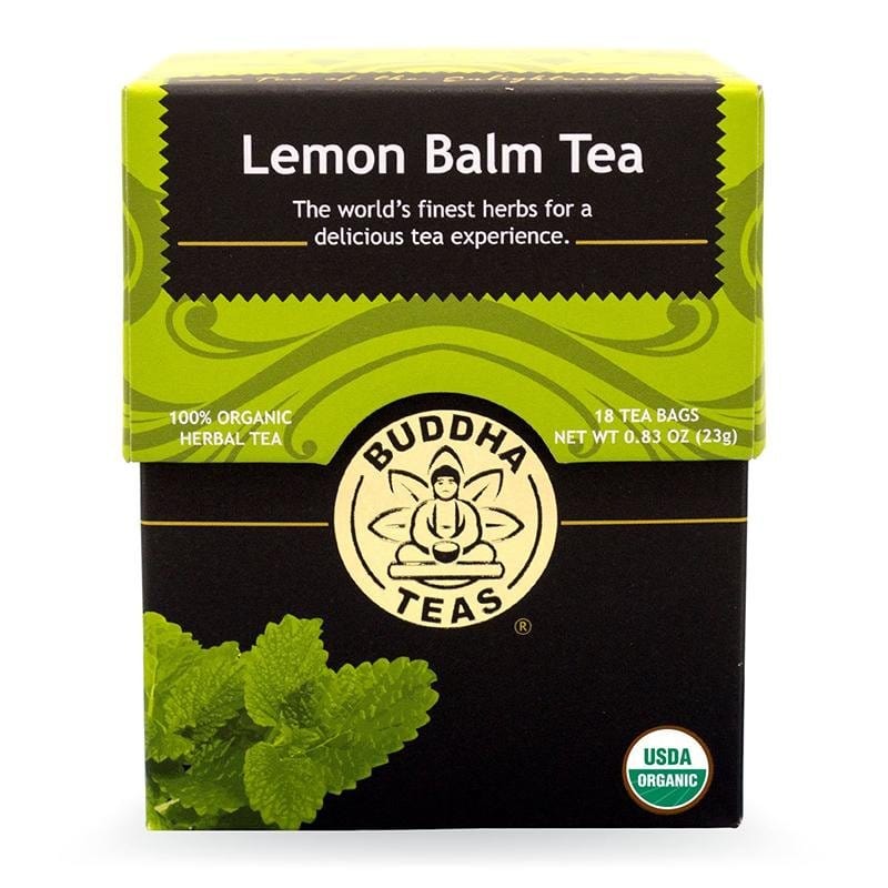 Buddha Teas Organic Lemon Balm Tea - hot sauce market & more