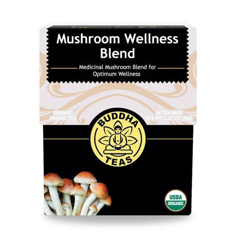 Buddha Teas Organic Mushroom Wellness Blend - hot sauce market & more