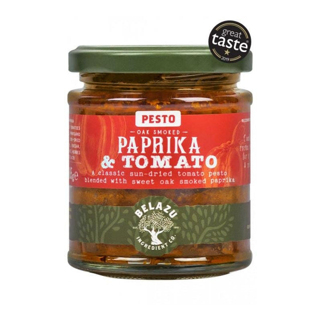 Chili & Pepper Sauce, Paste & Puree - Belazu Oak Smoked Paprika & Tomato Pesto