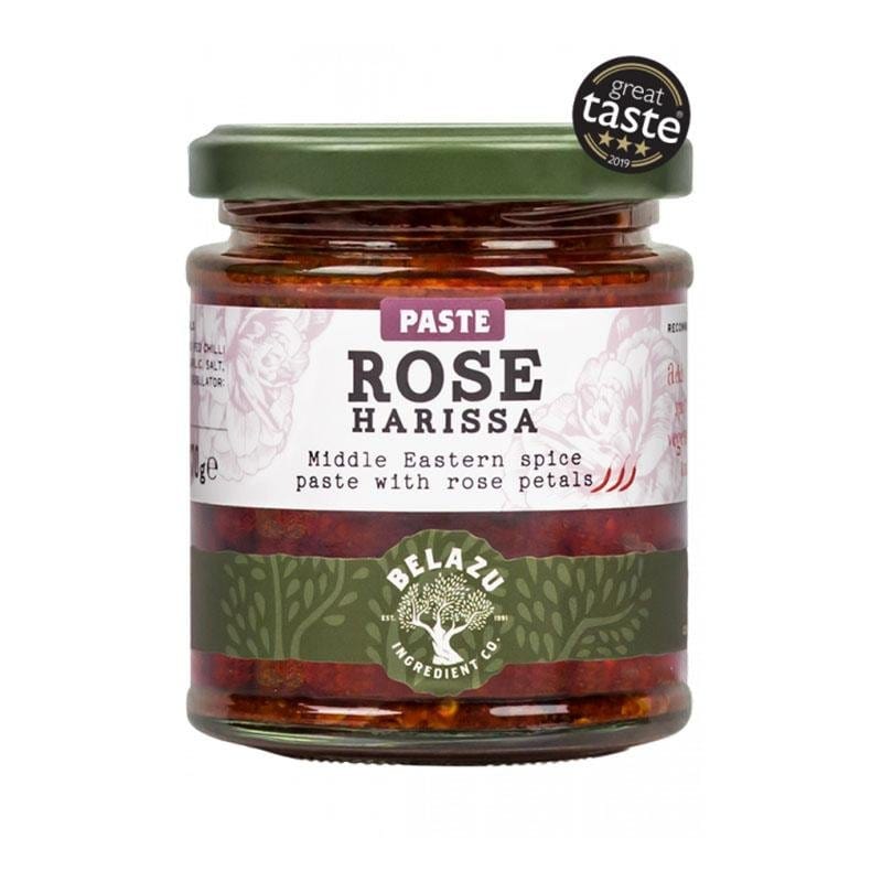 Chili & Pepper Sauce, Paste & Puree - Belazu Rose Harissa Paste