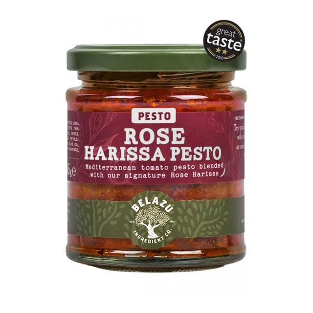 Chili & Pepper Sauce, Paste & Puree - Belazu Rose Harissa Pesto