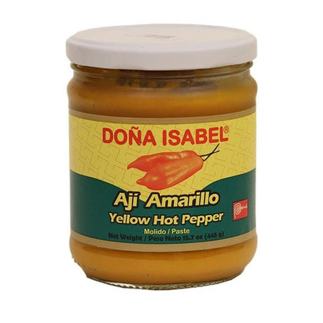 Chili & Pepper Sauce, Paste & Puree - Doña Isabel  Aji Amarillo Paste
