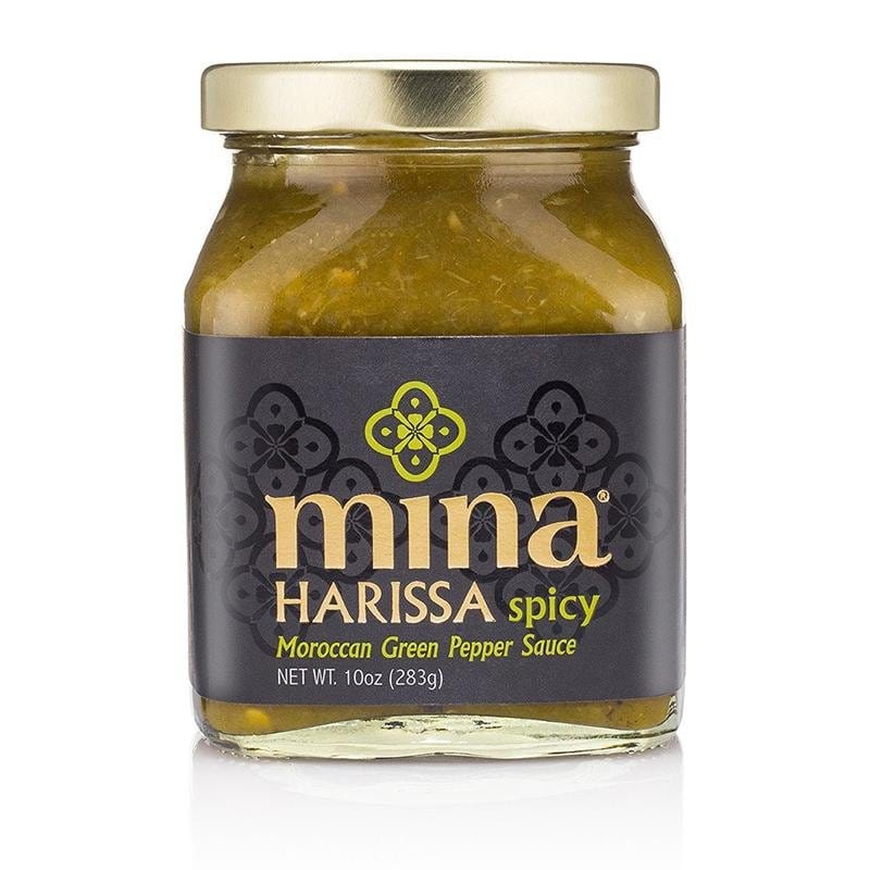 Chili & Pepper Sauce, Paste & Puree - Mina Green Harissa Spicy