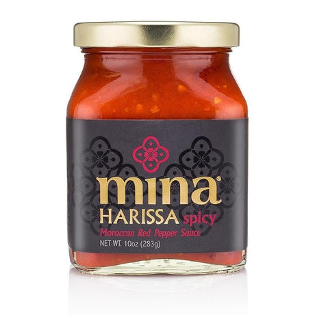Chili & Pepper Sauce, Paste & Puree - Mina Red Harissa Spicy
