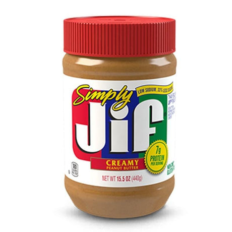 Chocolate Spreads, Peanut Butter & Jelly - Jif Simply Creamy Peanut Butter