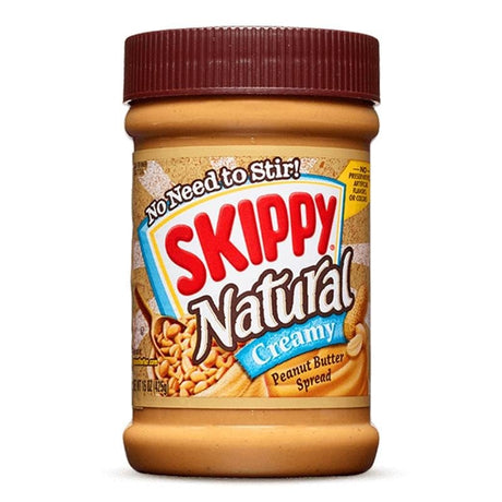 Chocolate Spreads, Peanut Butter & Jelly - Skippy Natural Creamy Peanut Butter Spread