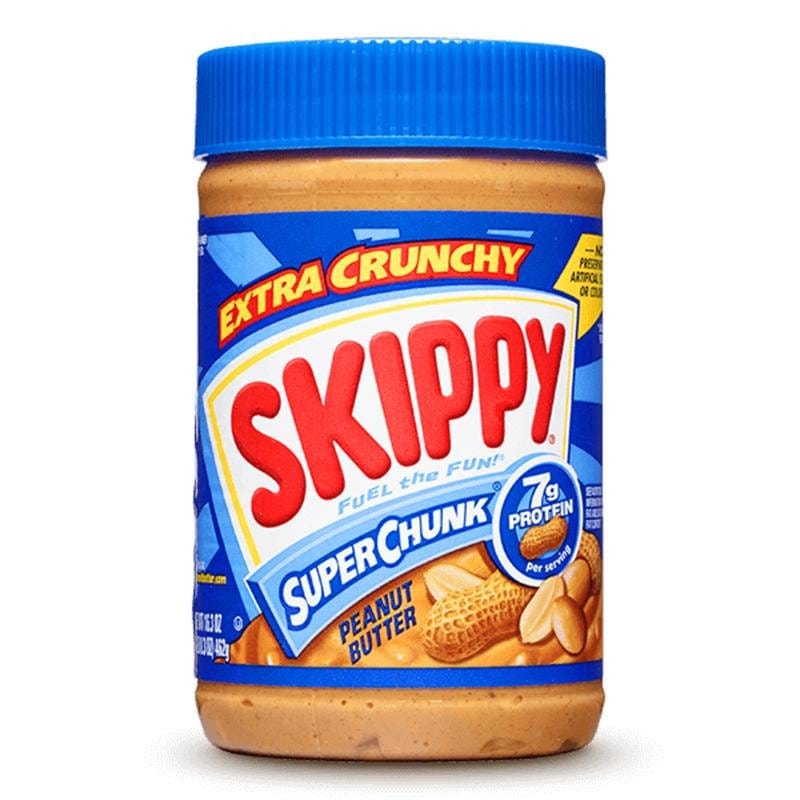 Chocolate Spreads, Peanut Butter & Jelly - Skippy Super Chunk Peanut Butter