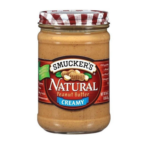 Chocolate Spreads, Peanut Butter & Jelly - Smucker's Natural Peanut Butter Creamy