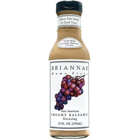 Dipping Sauce, Ketchup, Mayonnaise, Salad Dressing & Salsa - Briannas New American Creamy Balsamic Dressing