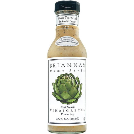 Dipping Sauce, Ketchup, Mayonnaise, Salad Dressing & Salsa - Briannas Real French Vinaigrette Dressing