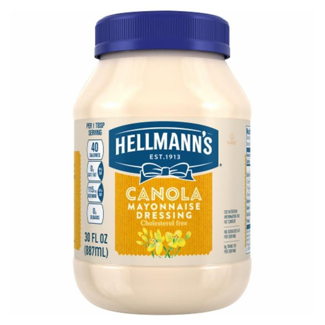 Dipping Sauce, Ketchup, Mayonnaise, Salad Dressing & Salsa - Hellmann's Canola Mayonnaise Dressing