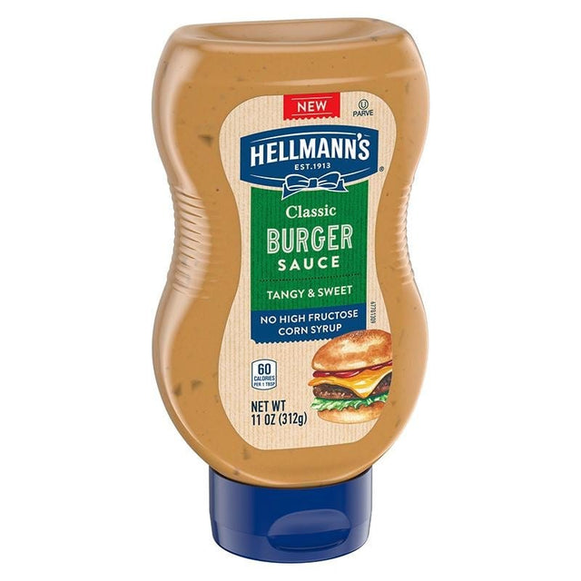 Dipping Sauce, Ketchup, Mayonnaise, Salad Dressing & Salsa - Hellmann's Classic Burger Sauce