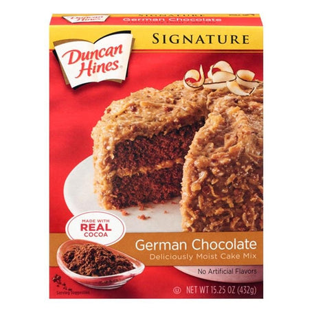 Duncan Hines German Chocolate Signature - hot sauce market & more
